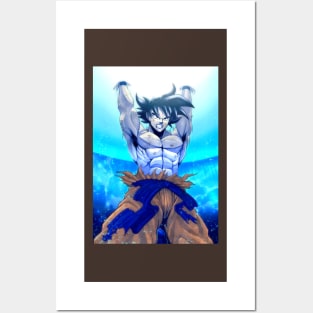 Goku genkidama Posters and Art